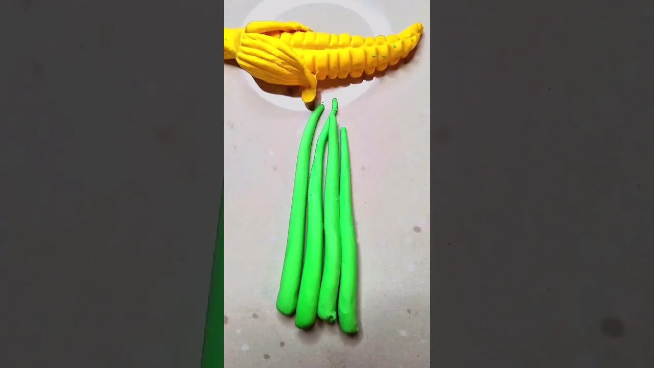 🌽corn🌽#polymerclay #satisfying #asmr #shortvideo