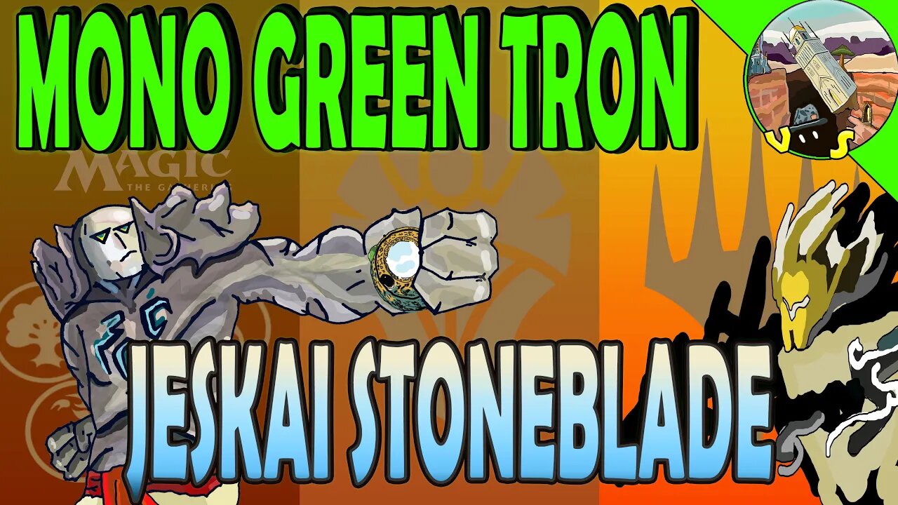 Mono Green Tron VS Jeskai Stoneblade｜Good Hands VS Bad Hands｜Magic The Gathering Online Modern League Match