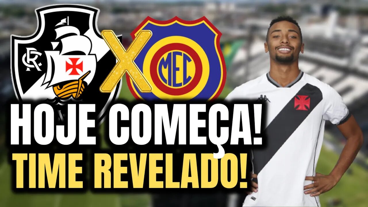 DE PRIMEIRA! REVELAMOS O TIME QUE VAI JOGAR HOJE! NOTÍCIAS DO VASCO