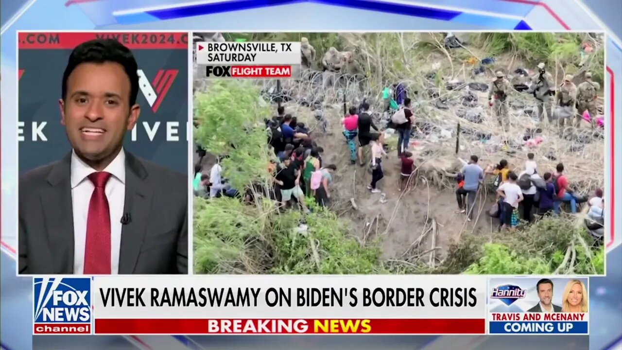 Vivek Ramaswamy On Protecting Our Border With Sean Hannity