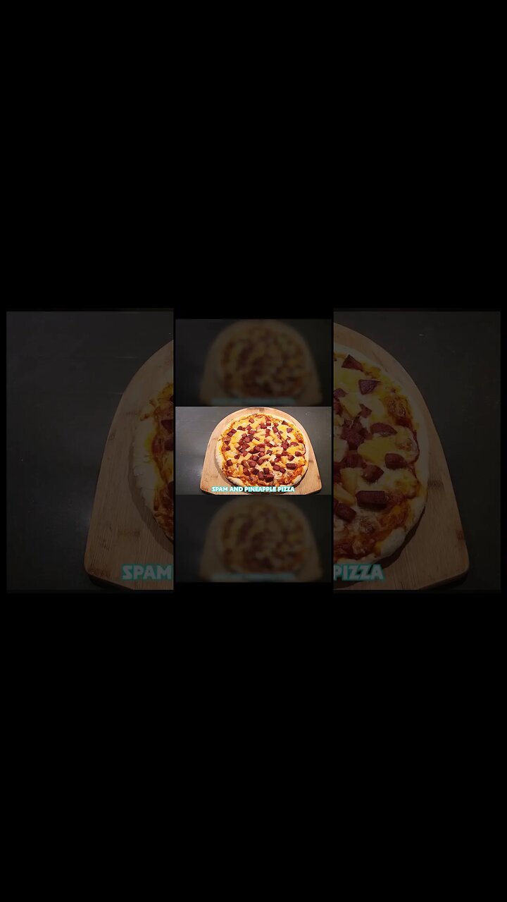 SPAM & Pineapple pizza! (Weirdoughs) #shorts
