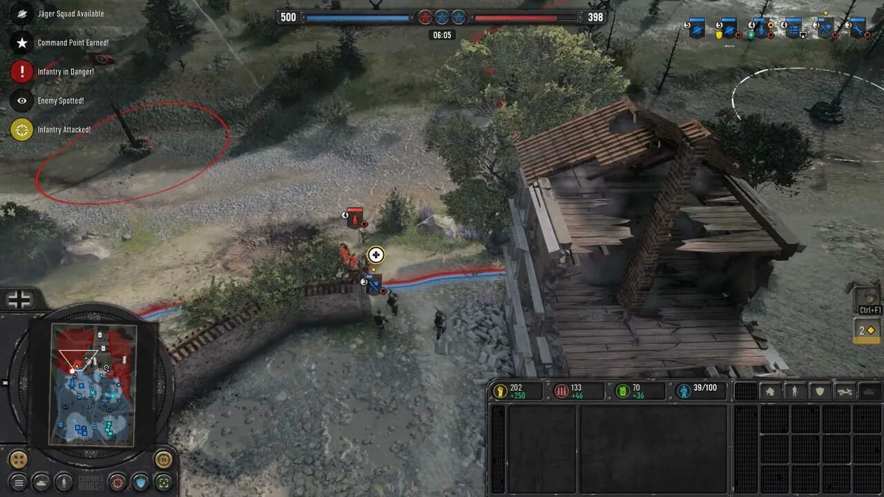 company of Heroes 3 Missile Guided Auto locking satchels