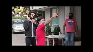 Kartik Aaryan, karan Johar, Sushmita sen, Arjun Rampal snapped across in the city | SpotboyE