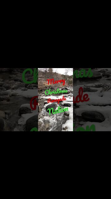 Merry Christmas from the creek