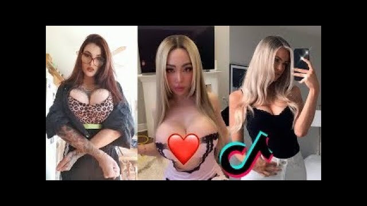 Big boobs busty tiktok babes compilations