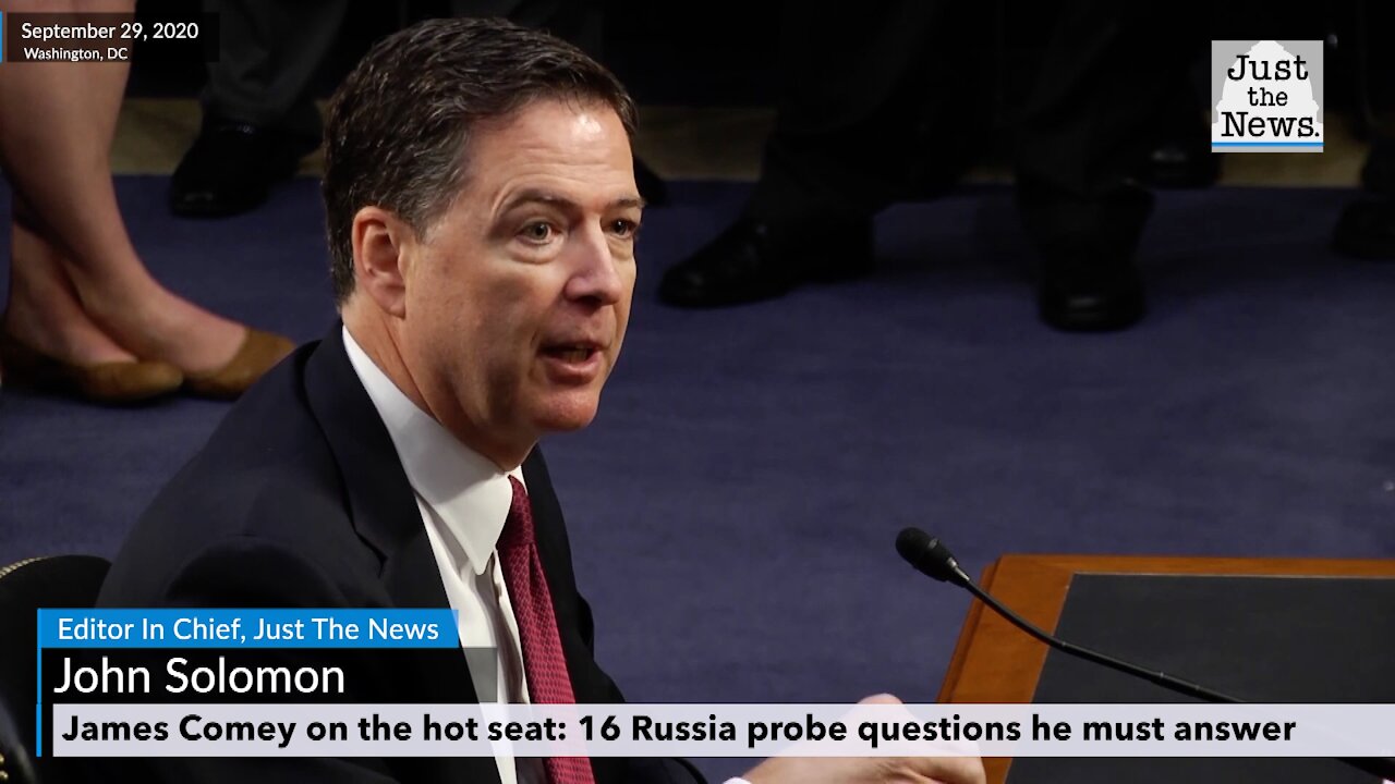 James Comey on the hot seat: 16 Russia probe questions he must answer