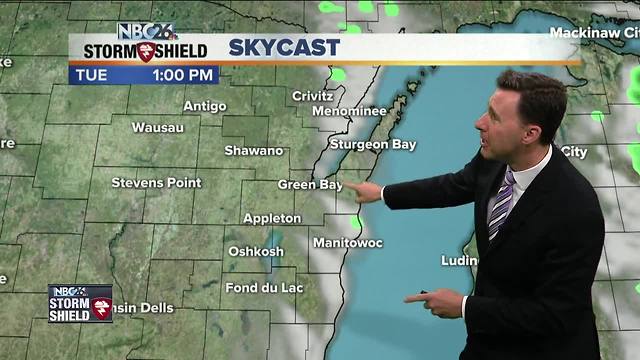 Michael Fish's NBC26 Storm Shield weather forecast