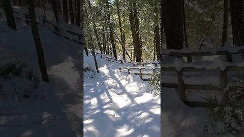 Hiking & Tea Brewing #winter #adventure #canada #hiking