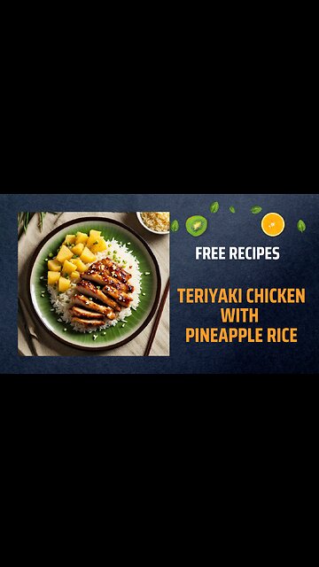 Free Teriyaki Chicken with Pineapple Rice Recipe 🍍🍚🍗