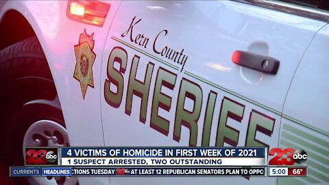 4 victims of homicide in the first week of 2021