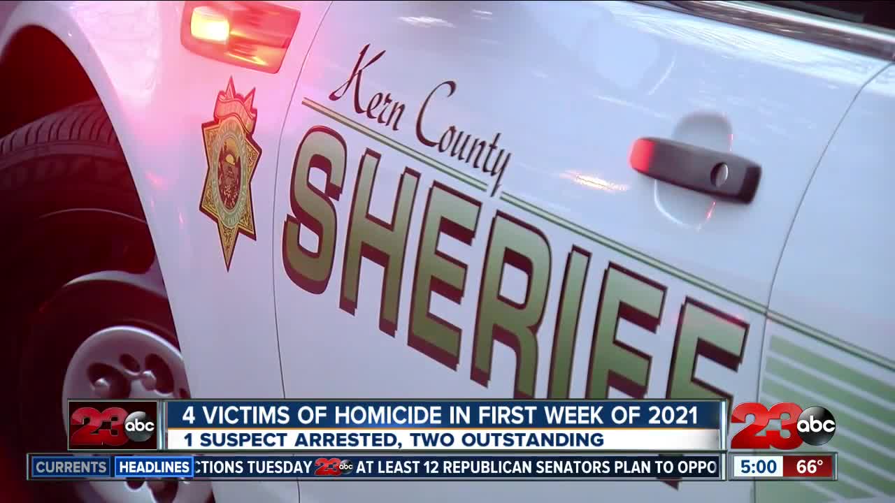 4 victims of homicide in the first week of 2021