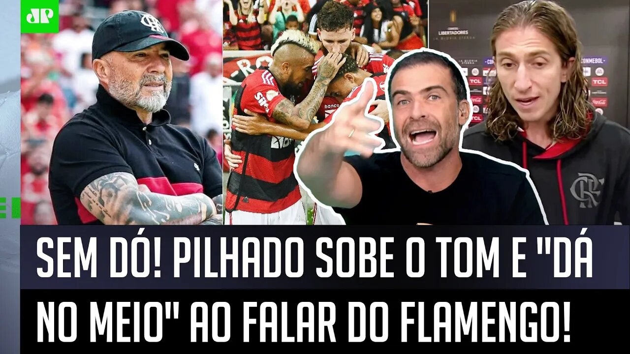 DESABAFO FORTÍSSIMO! "ISSO É UMA VERGONHA! TÁ NA CARA que o Flamengo..." Pilhado DÁ NO MEIO!