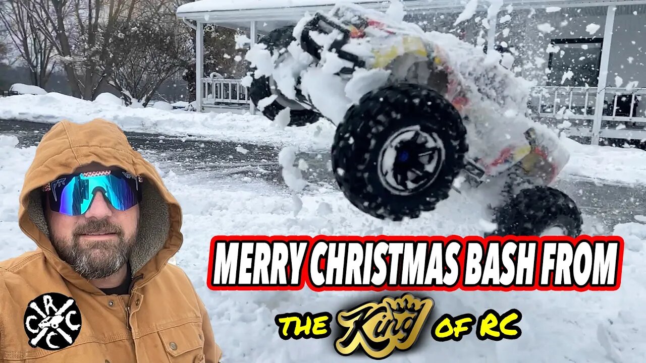 Merry Christmas Snow Bash From The King of RC!