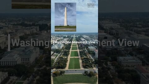 Washington Monument VIEW from the TOP #shorts