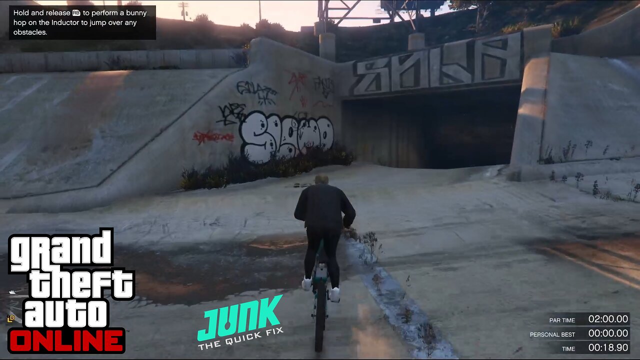 GTA Online Junk Energy Time Trials Sewer System Attempt 4