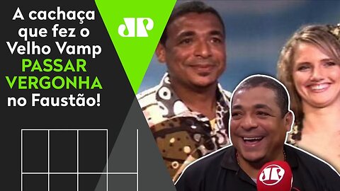 Histórias do Vampeta: o dia em que foi BÊBADO ao Domingão do Faustão!