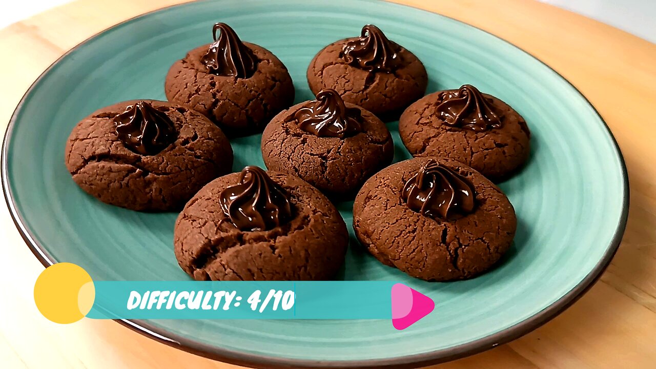 Delicious biscuits with hazelnut spreadable cream, you can only love them !!!