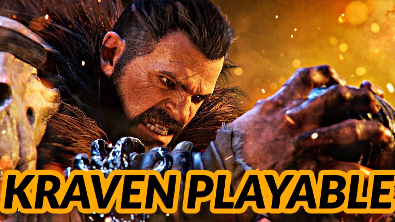 Kraven could possibly be playable