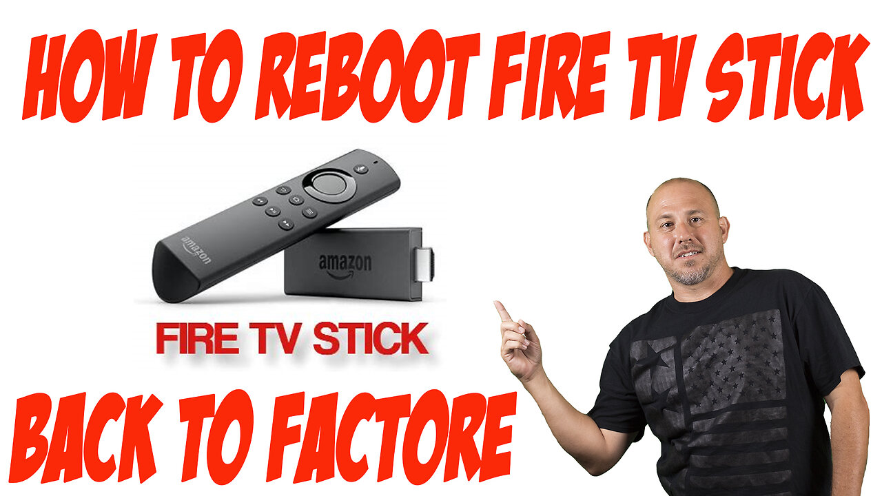 How to reboot fire tv stick back to factory