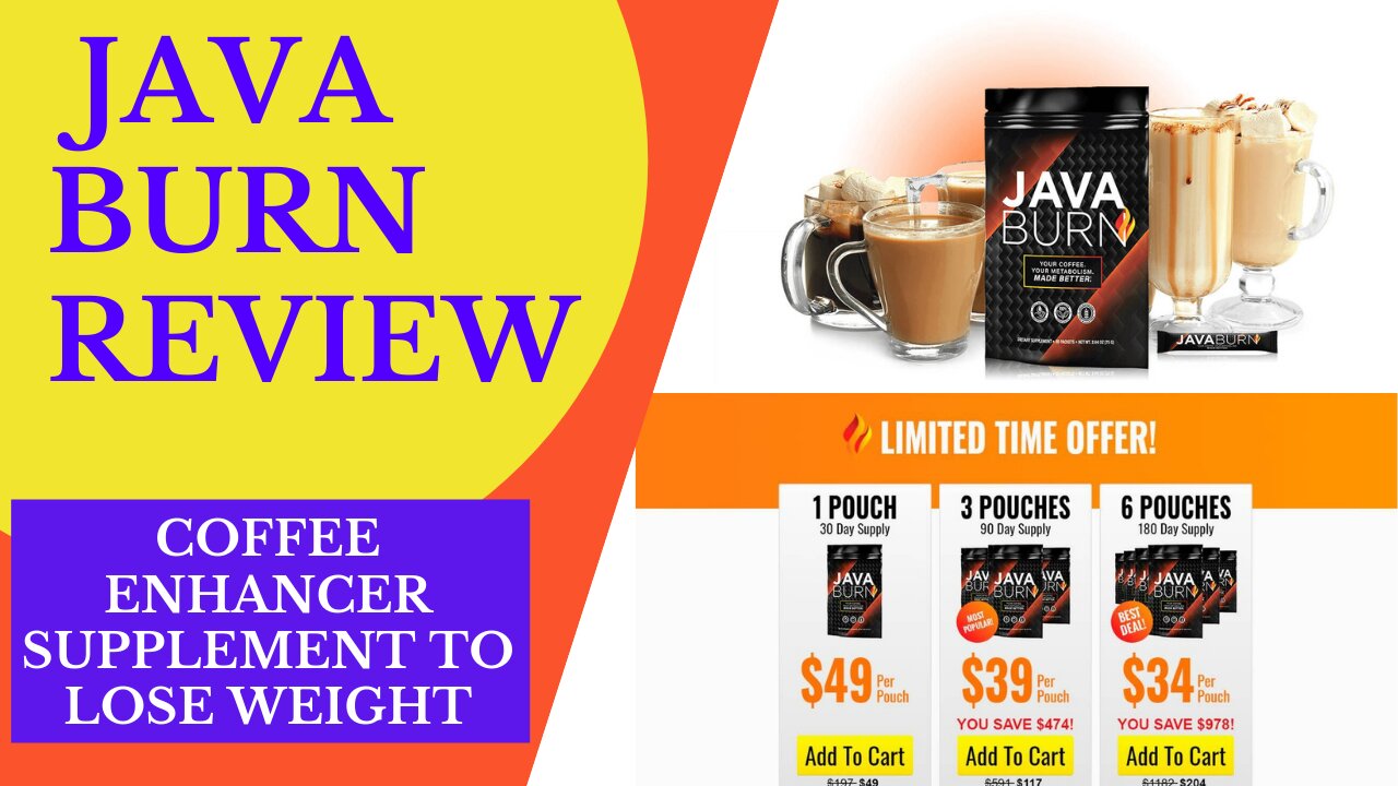 Java Burn Review: Coffee Enhancer Supplement to Lose Weight fast.