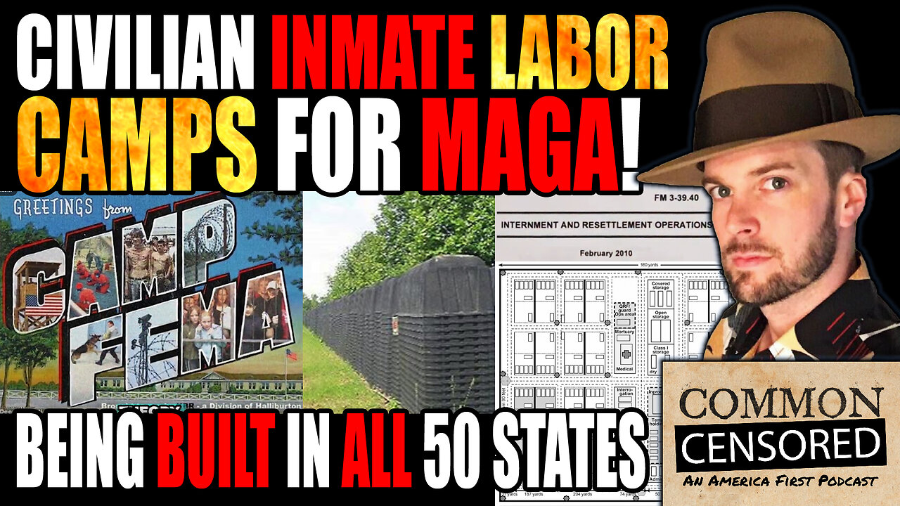 CIVILIAN INMATE LABOR CAMPS For MAGA Being Built In ALL 50 STATES