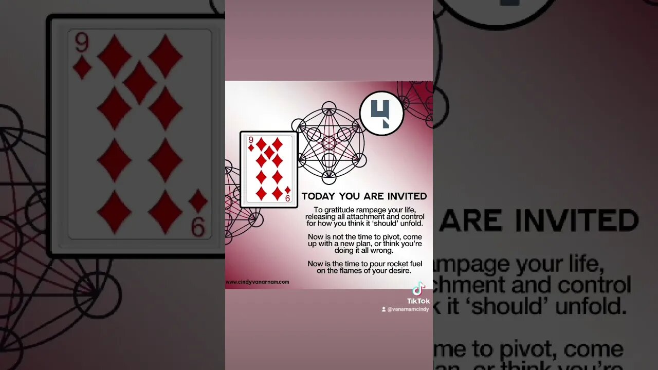 Don't Give Up On Your Dream - 9 Of Diamonds