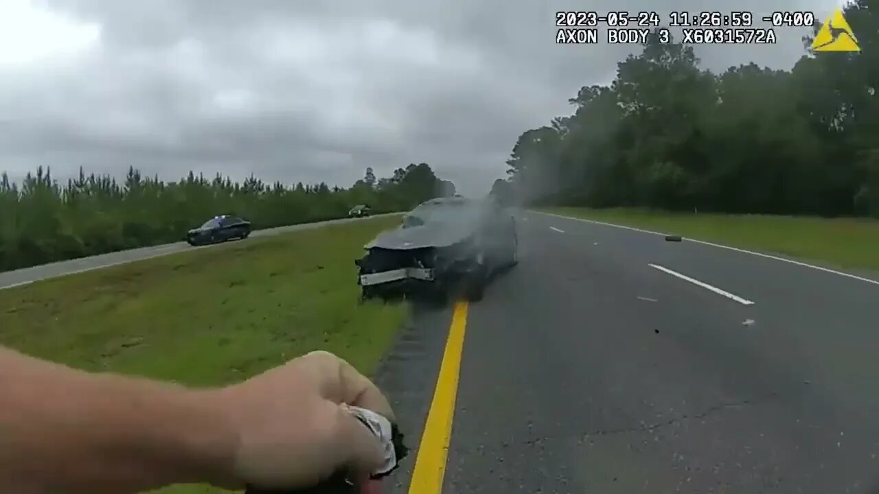 WATCH: Driver Plunges INTO the Sky After Hitting Tow Truck - Stunning Dashcam Footage!