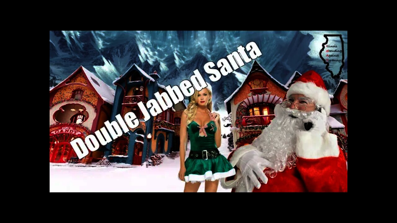 Double-Jabbed SANTA uses vaccine passport