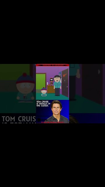 TOM CRUISE IS IN THE CLOSET