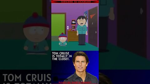 TOM CRUISE IS IN THE CLOSET