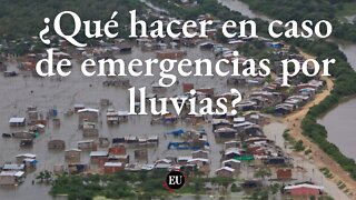 6 recomendaciones para evitar emergencias por las lluvias