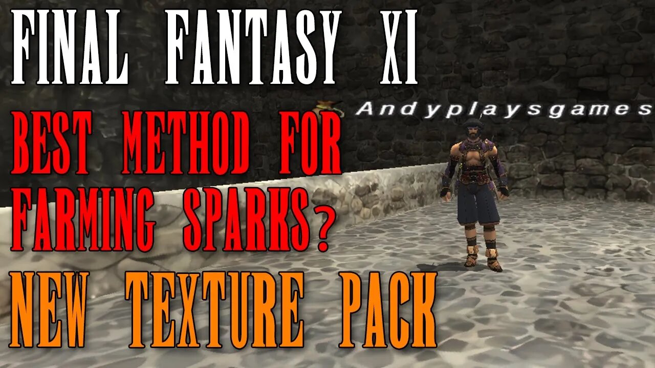 FFXI - My Sparks Farming Strategy On Cat's Eye Private Server Plus Surprise Fafnir and Special Guest