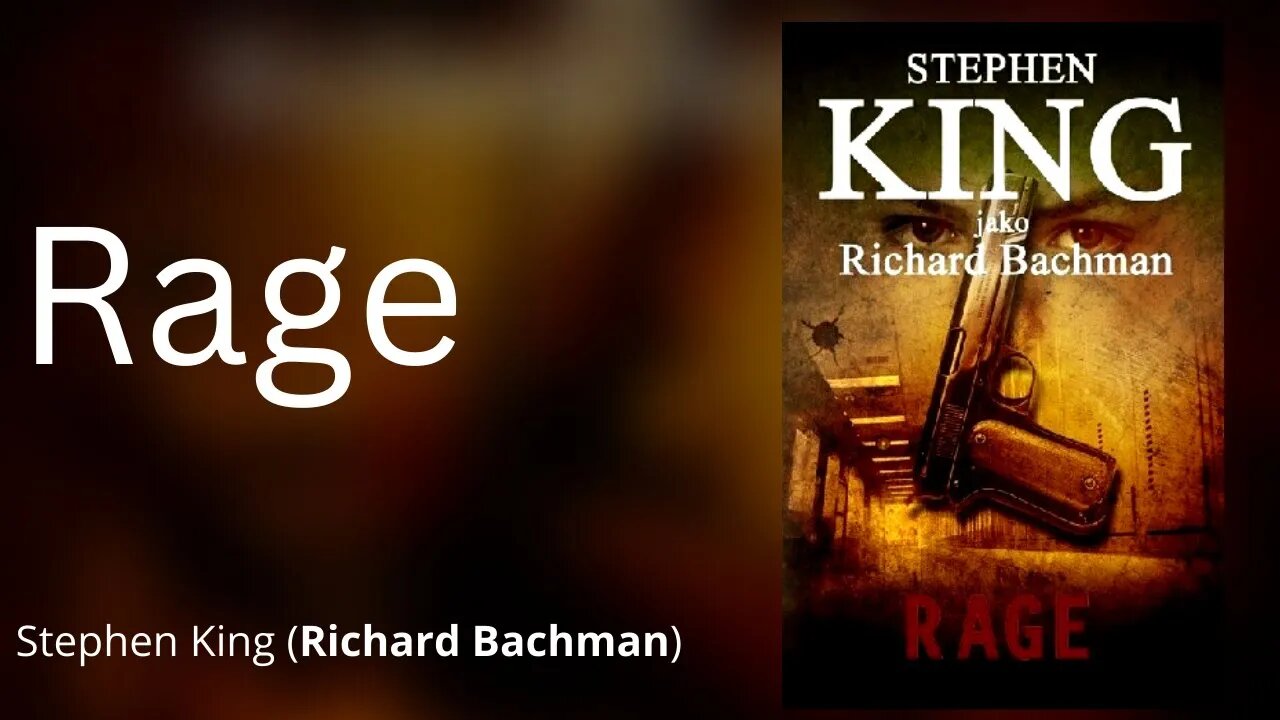 Rage - Richard Bachman Audiobook PL