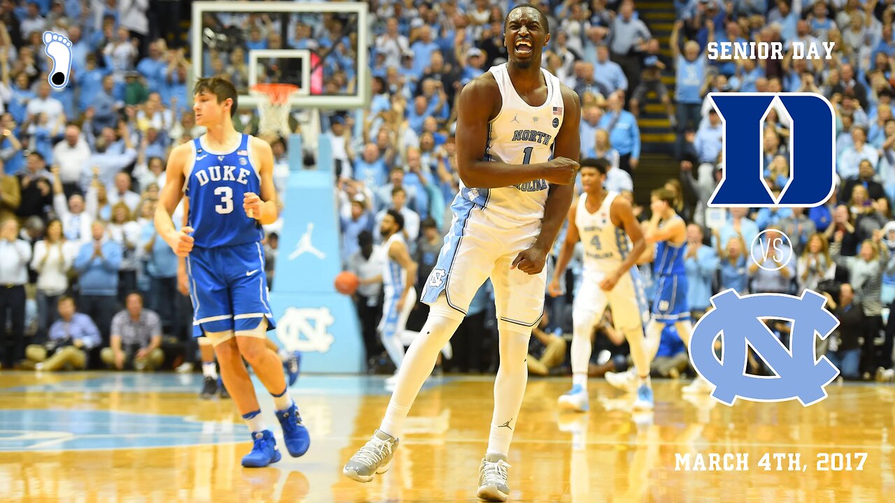 03.04.2017 Carolina v dook - Senior Day - “The Ceiling is the Roof”