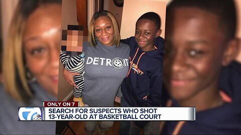 'He's still in a lot of pain,' Detroit mother says son is recovering after being shot in the ankle