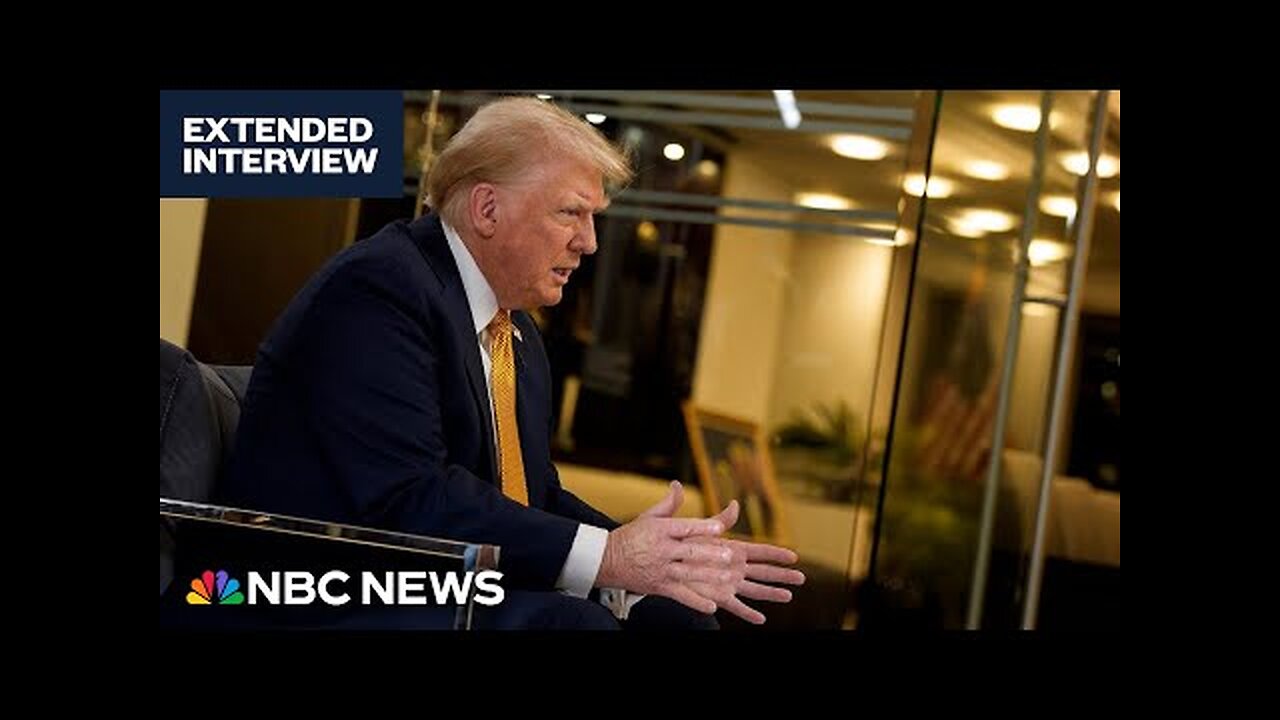 Full interview: Donald Trump details his plans for Day 1 and beyond in the White House