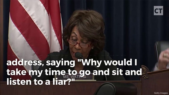 "Deplorable Vet" Makes Offer to Maxine Waters About SOTU She's Boycotting