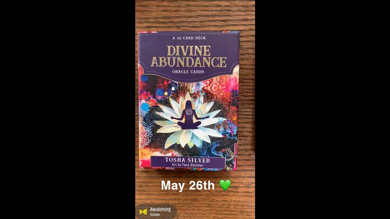 May 26th oracle card: awakening