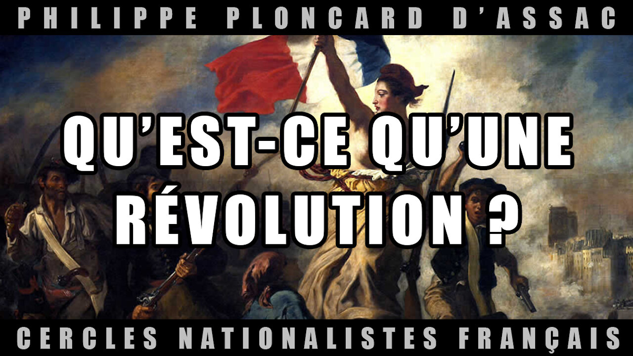 Qu'est-ce qu'une révolution ?