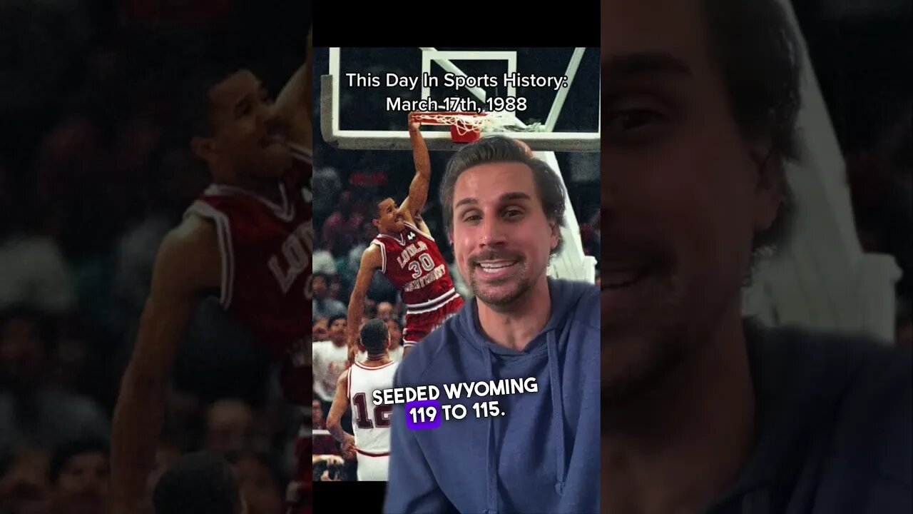 TODAY IN SPORTS HISTORY: 3/17/1988 #shorts