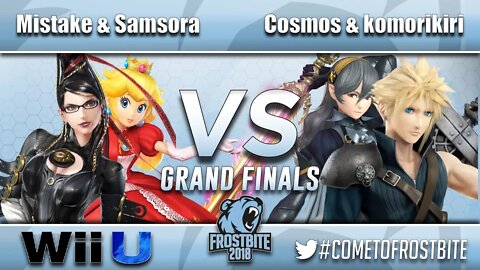 Mistake & Samsora vs. Cosmos & komorikiri - Wii U Doubles Grand Finals - Frostbite 2018