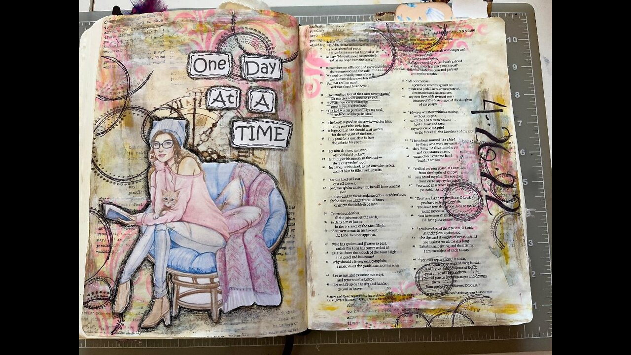 Let's Bible Journal Lam. 3 (from Lovely Lavender Wishes)