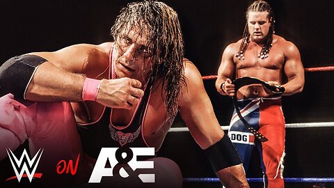 The British Bulldog and Bret Hart's battle: The British Bulldog A&E Biography: Legends sneak peek