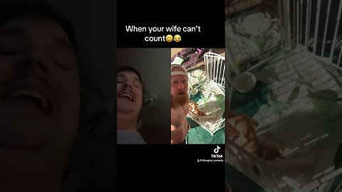 😂When your wife can’t count!! #comedy #reaction #tiktok #funny #gingerbilly #shorts