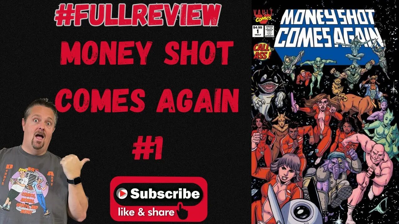 Money Shot Comes Again! #1 Vault Comics #FullReview Comic Book ReviewTim Seeley,Gisele Lagace