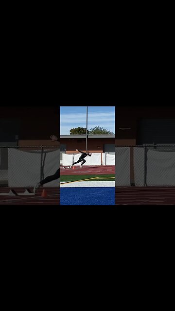 New block start setup coming together 🔥 #sprinting #speedtraining