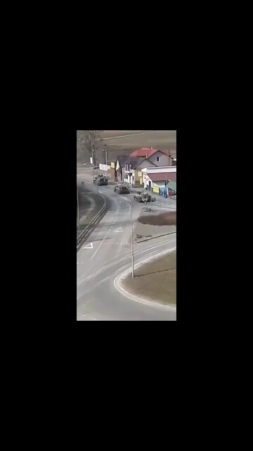 ★★★ Video of Russian column in Bucha