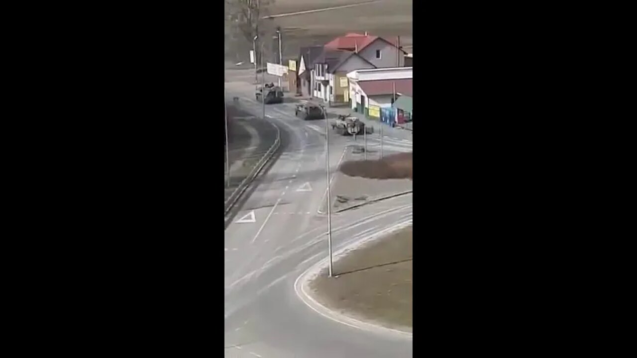 ★★★ Video of Russian column in Bucha