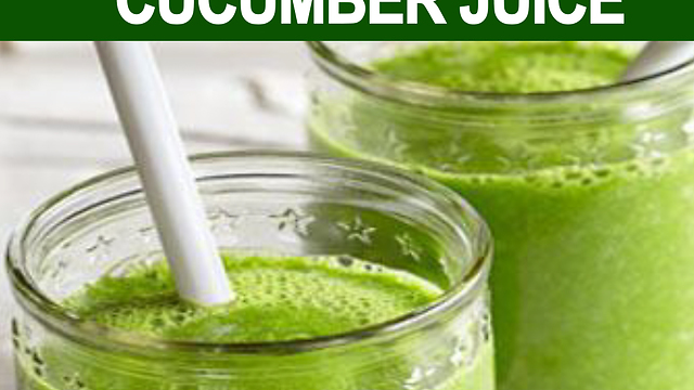 8 reasons why you should drink cucumber juice