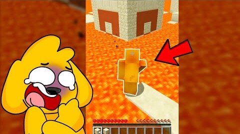 MINECRAFT but EVERYONE IS LAVA 🔥🌎😱